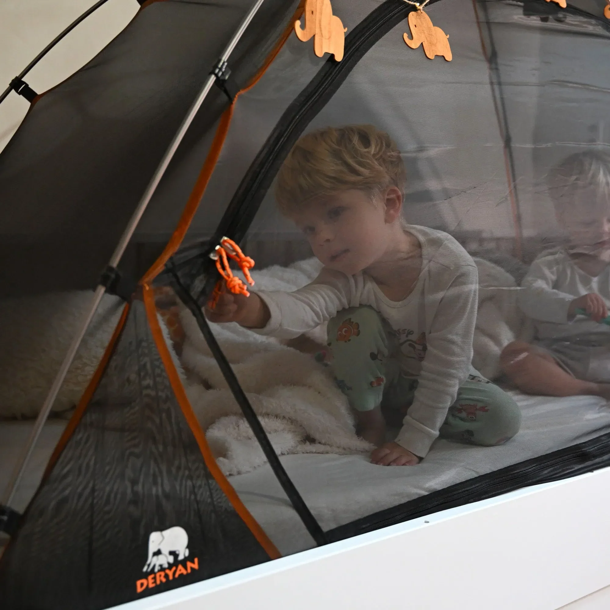 Bed Tent Black 200x90 cm - Image 4