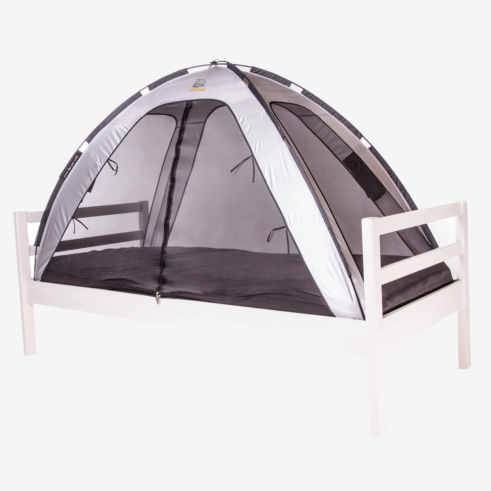 Bed Tent Silver 200x90 cm - Image 8