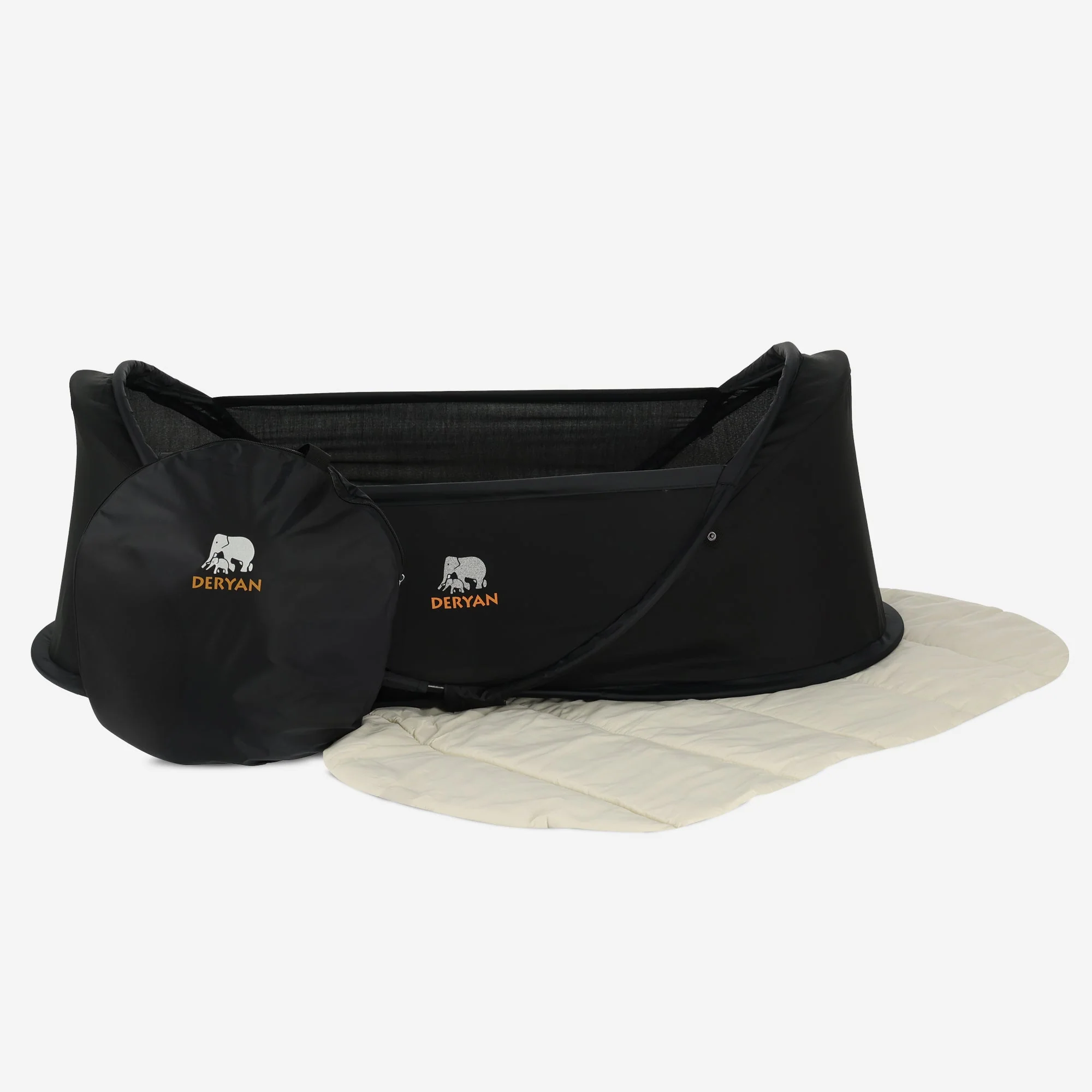 Infant Travel Crib - Black - Image 5